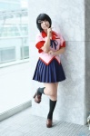 bakemonogatari blouse cosplay hanekawa_tsubasa kneesocks pleated_skirt ruton school_uniform skirt rating:Safe score:0 user:nil!