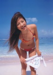 beach bikini nagasaki_rina ocean rubber_duckie swimsuit rating:Safe score:1 user:nil!