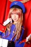 band_uniform blazer cosplay gloves hat macross macross_frontier multi-colored_hair sachi_budou sheryl_nome rating:Safe score:0 user:nil!