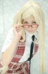 blonde_hair blouse cosplay glasses jumper nyotalia pokemaru tie twintails united_kingdom rating:Safe score:0 user:nil!