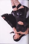 aya_rie choker corset fishnet_stockings miniskirt skirt tanaka_rie thighhighs wings zettai_ryouiki rating:Safe score:2 user:nil!