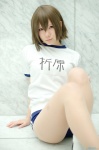 buruma cosplay durarara!! gym_uniform orihara_kururi pantyhose sasa shorts socks tshirt rating:Safe score:4 user:nil!