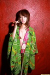 bikini cleavage dgc_0671 kimono open_robe pipe swimsuit yoshizawa_akiho rating:Safe score:0 user:nil!