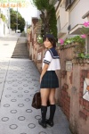 bookbag hashimoto_yuzuki kneesocks pleated_skirt sailor_uniform school_uniform skirt rating:Safe score:2 user:nil!