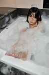 bathroom bathtub braids chocoball fujisawa_yayoi glasses ojou_matsuri_final soap_suds towel uchuu_no_stellvia wet rating:Safe score:1 user:nil!
