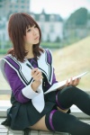 cosplay dress i"s makiron pantyhose sailor_uniform school_uniform thighhighs yoshizuki_iori zettai_ryouiki rating:Safe score:6 user:nil!