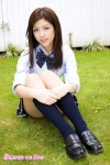 blouse costume kneesocks pleated_skirt school_uniform skirt togashi_azusa rating:Safe score:0 user:nil!