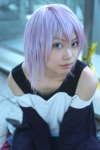 belt_as_garter cosplay kaieda_kae purple_hair rosario+vampire shirayuki_mizore striped tank_top thighhighs rating:Safe score:0 user:nil!