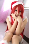cosplay pantyhose red_hair santa_costume shakugan_no_shana shana uryu rating:Safe score:1 user:Log