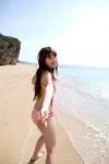 angel's_dance ass beach monokini ocean one-piece_swimsuit rola_chen striped swimsuit rating:Safe score:1 user:nil!