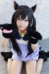 animal_ears asae_ayato bell cat_ears catgirl cat_paws cosplay dress hair_ties k-on! nakano_azusa pantyhose tail twintails rating:Safe score:1 user:pixymisa