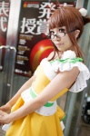 ahoge akizuki_ritsuko cosplay dress glasses hizuki_yuuki idolmaster rating:Safe score:0 user:nil!