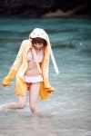 bikini hizuki_yuuki hoodie hoodie_ears necklace swimsuit rating:Safe score:1 user:pixymisa