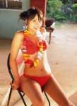 bikini cleavage hair_buns misaki_ayame polka_dots swimsuit ys_web_041 rating:Safe score:0 user:nil!