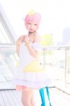 ahiru cosplay dress hairbow pantyhose pink_hair princess_tutu zero_inch rating:Safe score:0 user:nil!