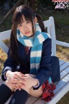 blazer blouse kneesocks nishino_koharu pleated_skirt scarf school_uniform skirt twintails rating:Safe score:0 user:nil!