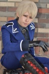 axis_powers_hetalia blonde_hair blouse boots cosplay crossplay germany gloves jacket military_uniform tie tokitou_akina trousers rating:Safe score:0 user:pixymisa