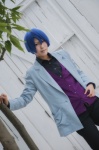 aobaichi blazer blue_hair cosplay crossplay hijirikawa_masato shirt trousers uta_no_prince-sama vest rating:Safe score:0 user:pixymisa