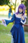 cosplay fate/hollow_ataraxia fate/series gown hair_ribbons hazuki_minami matou_sakura purple_hair rating:Safe score:0 user:nil!