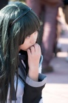 akemi_homura blouse bowtie cosplay hairband ponta puella_magi_madoka_magica school_uniform rating:Safe score:0 user:pixymisa