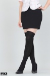 black_legwear blouse miniskirt pantyhose rq-star_606 sheer_legwear skirt thighhighs vest yuzaki_asuka zettai_ryouiki rating:Safe score:0 user:nil!