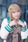apron beret blonde_hair cosplay koizumi_hanayo love_live!_school_idol_project mifuyu sailor_uniform school_uniform rating:Safe score:0 user:nil!