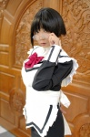 apron aruto chocoball cosplay dress glasses kokoro_toshokan megane_joshi rating:Safe score:0 user:nil!