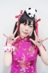 cosplay hair_ribbons karama_yuuka love_live!_school_idol_project qipao twintails yazawa_niko rating:Safe score:0 user:nil!