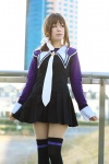 cosplay dress eco i"s school_uniform side_ponytail thighhighs tie yoshizuki_iori zettai_ryouiki rating:Safe score:0 user:nil!