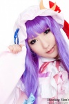 cosplay dress hat patchouli_knowledge purple_hair robe saku sweet_garden touhou rating:Safe score:0 user:nil!