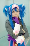 aya blue_hair cosplay gloves hairband klan_klein macross macross_frontier twintails uniform rating:Safe score:0 user:nil!