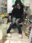 coat denim iiniku_ushijima iphone jeans self-shot rating:Safe score:2 user:nil!