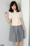 4k-star_257 blouse kawana_yuu pantyhose sheer_legwear skirt vest rating:Safe score:0 user:nil!