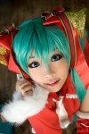 aqua_hair cosplay dress hatsune_miku kim_tai_sik tomiaaaaaaa twintails vocaloid rating:Safe score:2 user:DarkSSA