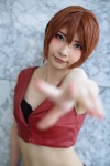bra cosplay meiko mineo_kana miniskirt skirt vest vocaloid rating:Safe score:0 user:nil!