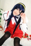 blue_hair cosplay hairband himemiya_chikane kannazuki_no_miko saya school_uniform thighhighs rating:Safe score:0 user:nil!