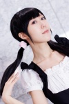 apron cosplay dress hair_ties maid maid_uniform original twintails uzuki rating:Safe score:0 user:pixymisa