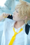cosplay crossplay dress_shirt hatomune hoodie kagamine_len tagme_song tie vocaloid rating:Safe score:0 user:nil!