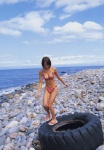 bikini cleavage hatachi_20 ichikawa_yui ocean swimsuit rating:Safe score:0 user:nil!