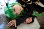 cc code_geass cosplay detached_sleeves dress green_hair kanda_midori wings rating:Safe score:3 user:xkaras