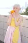cosplay dress guu jungle_wa_itsumo_hale_nochi_guu kumo orange pink_hair rating:Safe score:0 user:nil!
