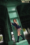blouse bookbag cardigan kneesocks pleated_skirt scarf school_uniform sena_hitomi skirt rating:Safe score:0 user:nil!