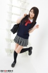 blouse bookbag costume girlz_high kneesocks pleated_skirt school_uniform skirt suenaga_yoshiko sweater_vest rating:Safe score:1 user:nil!