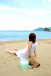 beach dress ocean straw_hat tachibana_minami rating:Safe score:0 user:nil!