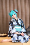 aqua_hair cosplay hatsune_miku necoco project_necoco-f twin_buns vocaloid yukata rating:Safe score:2 user:nil!