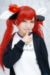 aya_(iii) cosplay gym_uniform hairband hoodie red_hair tagme_character tagme_series tshirt twintails rating:Questionable score:0 user:nil!