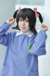 akagi_miria blouse cosplay hairbows idolmaster idolmaster_cinderella_girls mochizuki_mai school_uniform twintails rating:Safe score:0 user:nil!