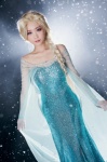 blonde_hair blue_eyes cosplay dress elsa frozen tomiaaaaaaa rating:Safe score:1 user:DarkSSA