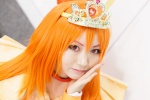 choker cosplay crown cure_sunny detached_sleeves dress hino_akane orange_hair pretty_cure rokke smile_precure! rating:Safe score:0 user:pixymisa