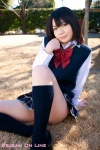blouse ichimura_shiori kneesocks pleated_skirt school_uniform skirt sweater_vest rating:Safe score:0 user:nil!